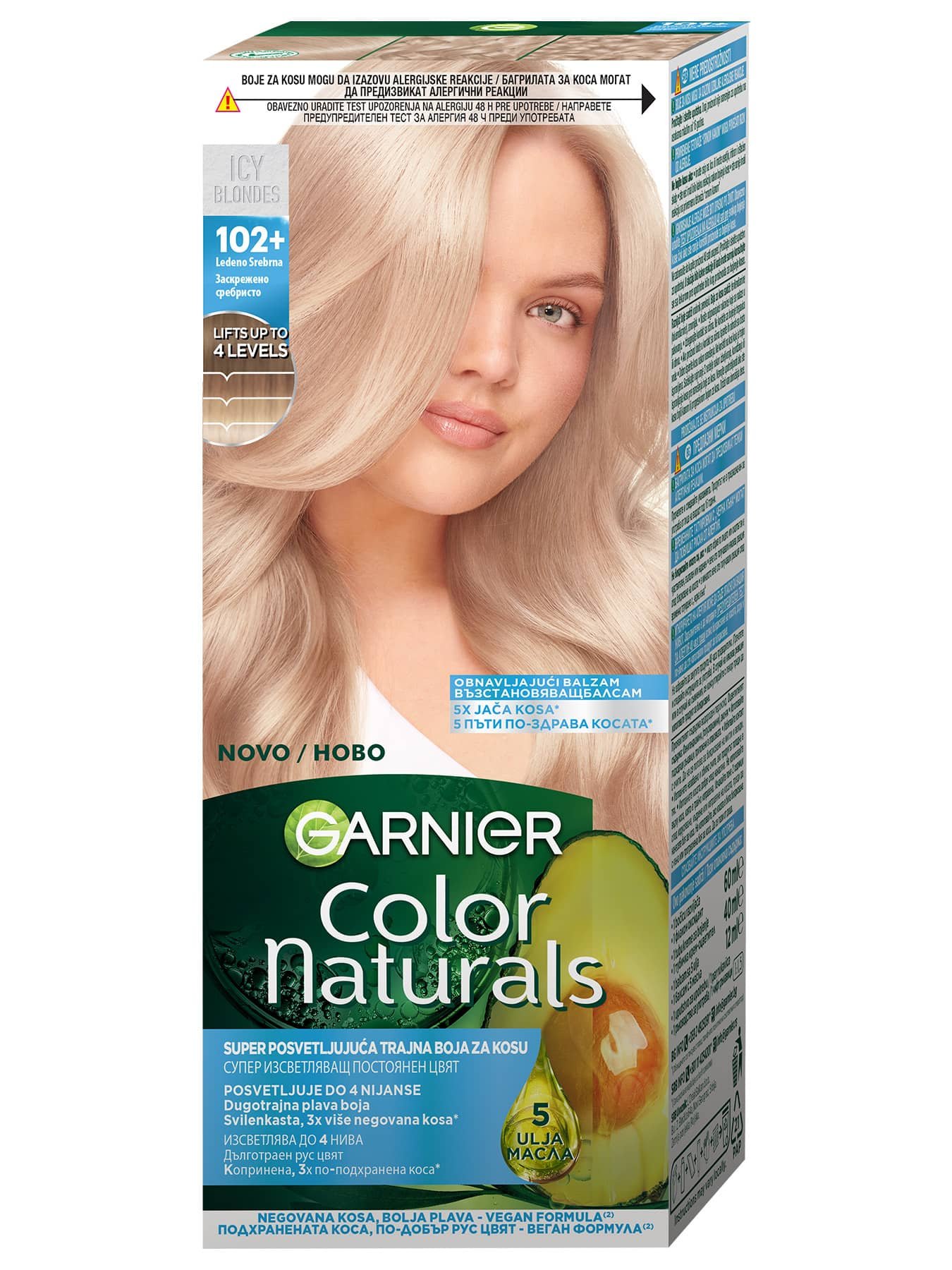 Garnier Color Naturals 102+ Ledeno Srebrna